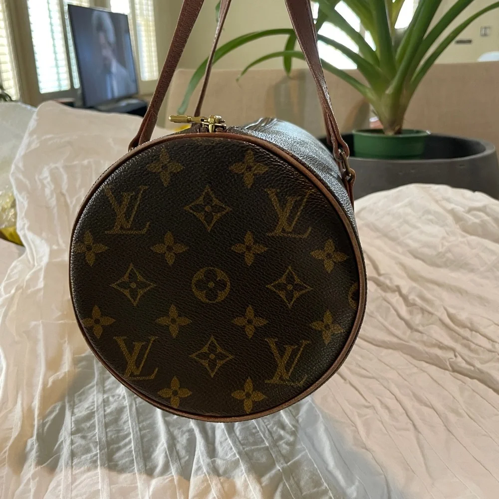 Vintage Louis Vuitton Monogram Papillon shoulder Bag - Picture 4 of 10